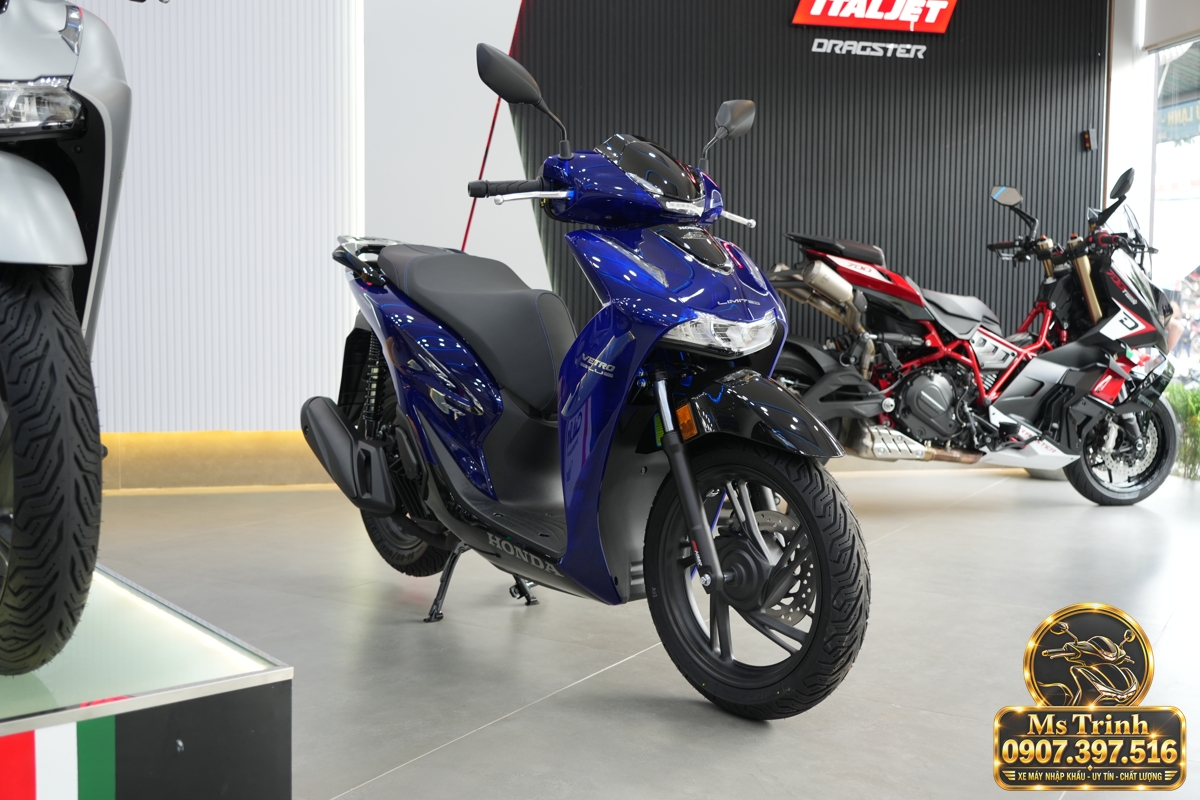 Honda SH150 Vetro Blue 2027 tại Khánh Hòa - Xanh Sapphire trong suốt, nhập Ý sang trọng
