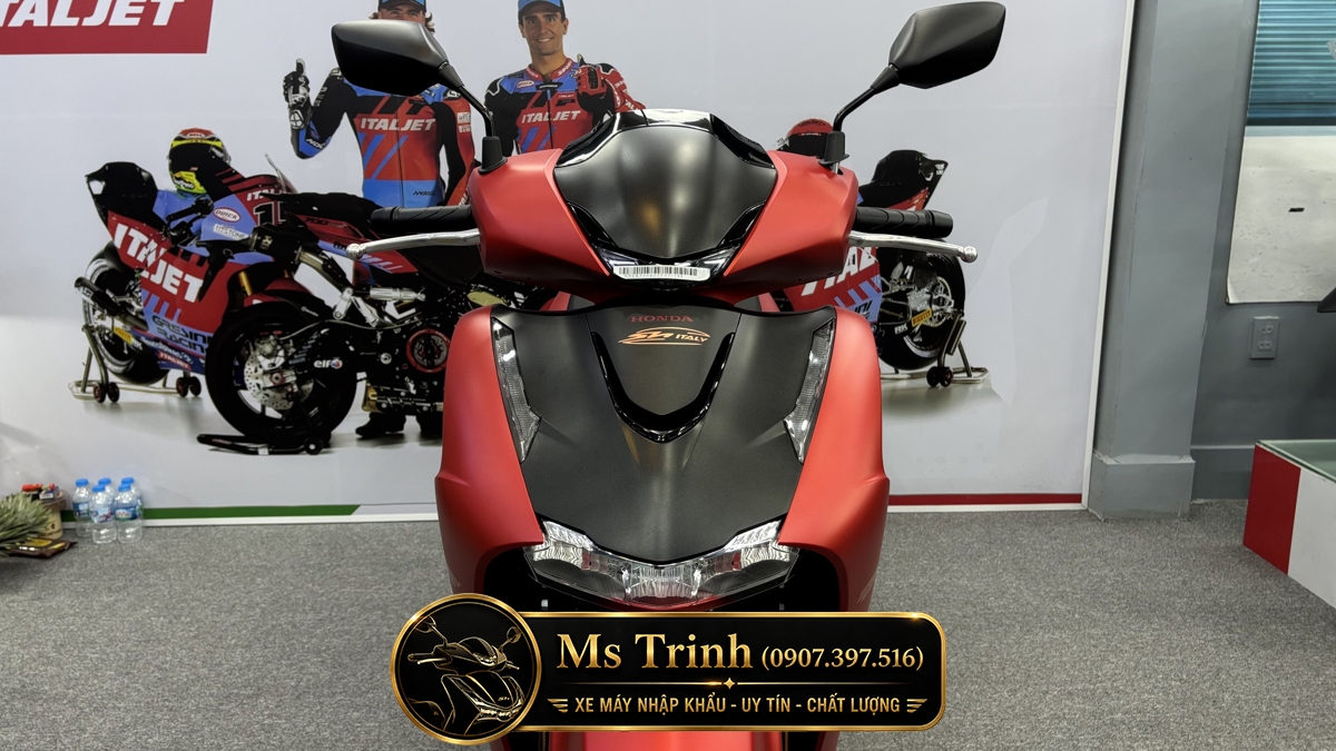 Honda SH150 Ý 2026 màu đỏ Sporty New Concept tại Khánh Hòa: Giá trị khác biệt của một chiếc SH nhập khẩu