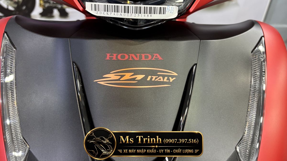 Honda SH150 Ý 2026 màu đỏ Sporty New Concept tại Khánh Hòa: Giá trị khác biệt của một chiếc SH nhập khẩu
