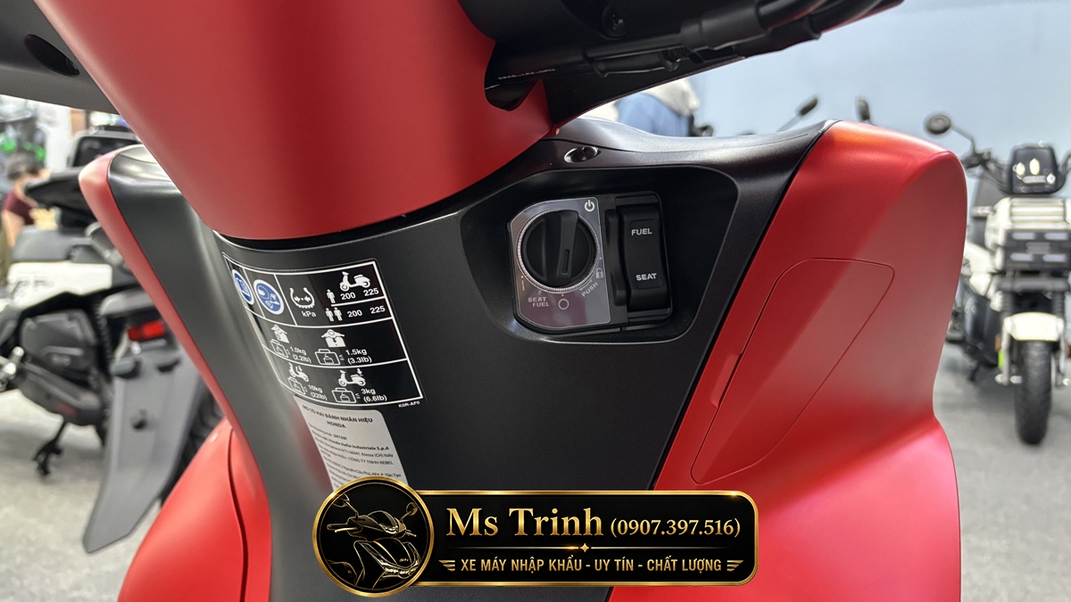 Honda SH150 Ý 2026 màu đỏ Sporty New Concept tại Khánh Hòa: Giá trị khác biệt của một chiếc SH nhập khẩu