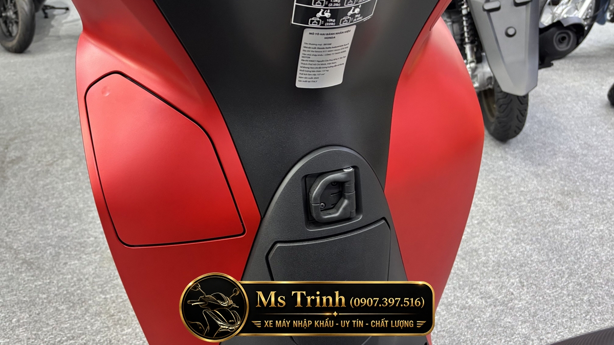 Honda SH150 Ý 2026 màu đỏ Sporty New Concept tại Khánh Hòa: Giá trị khác biệt của một chiếc SH nhập khẩu