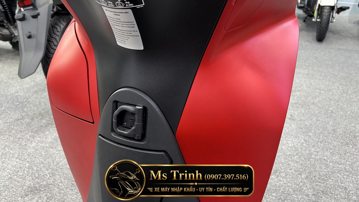 Honda SH150 Ý 2026 màu đỏ Sporty New Concept tại Khánh Hòa: Giá trị khác biệt của một chiếc SH nhập khẩu