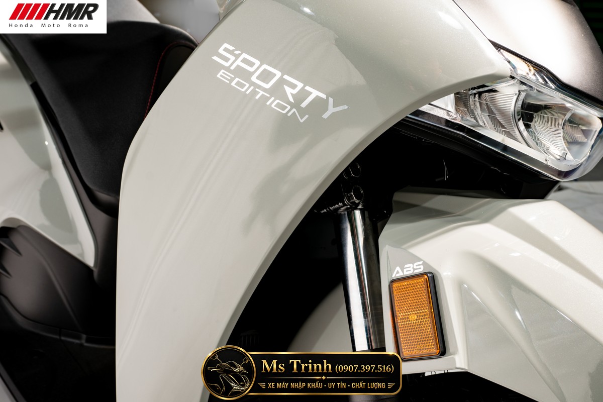 Honda SH350i nhập Ý 2026 tại Khánh Hòa - SH350i Sporty Trắng Nhám, Xám Bóng Đẳng Cấp Chuẩn Ý