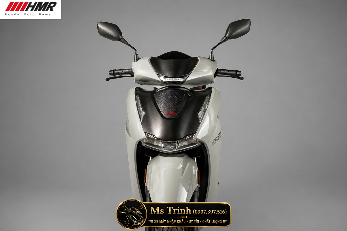Honda SH350i nhập Ý 2026 tại Khánh Hòa - SH350i Sporty Trắng Nhám, Xám Bóng Đẳng Cấp Chuẩn Ý