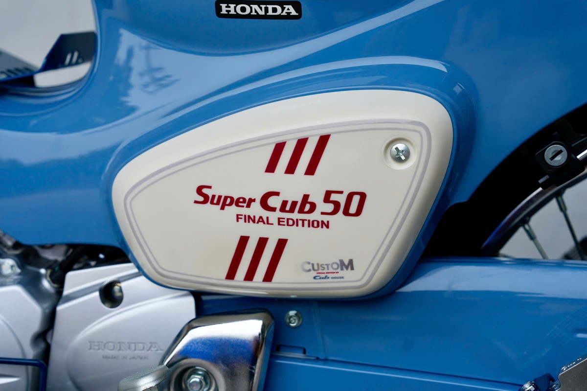 Honda Super Cub 50 Final Edition Custom Japan tại Khánh Hòa - Phiên bản sưu tầm hiếm