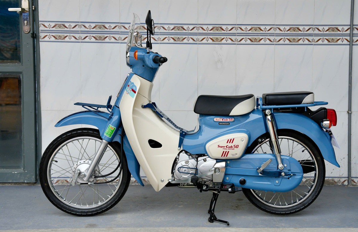 Honda Super Cub 50 Final Edition Custom Japan tại Khánh Hòa - Phiên bản sưu tầm hiếm
