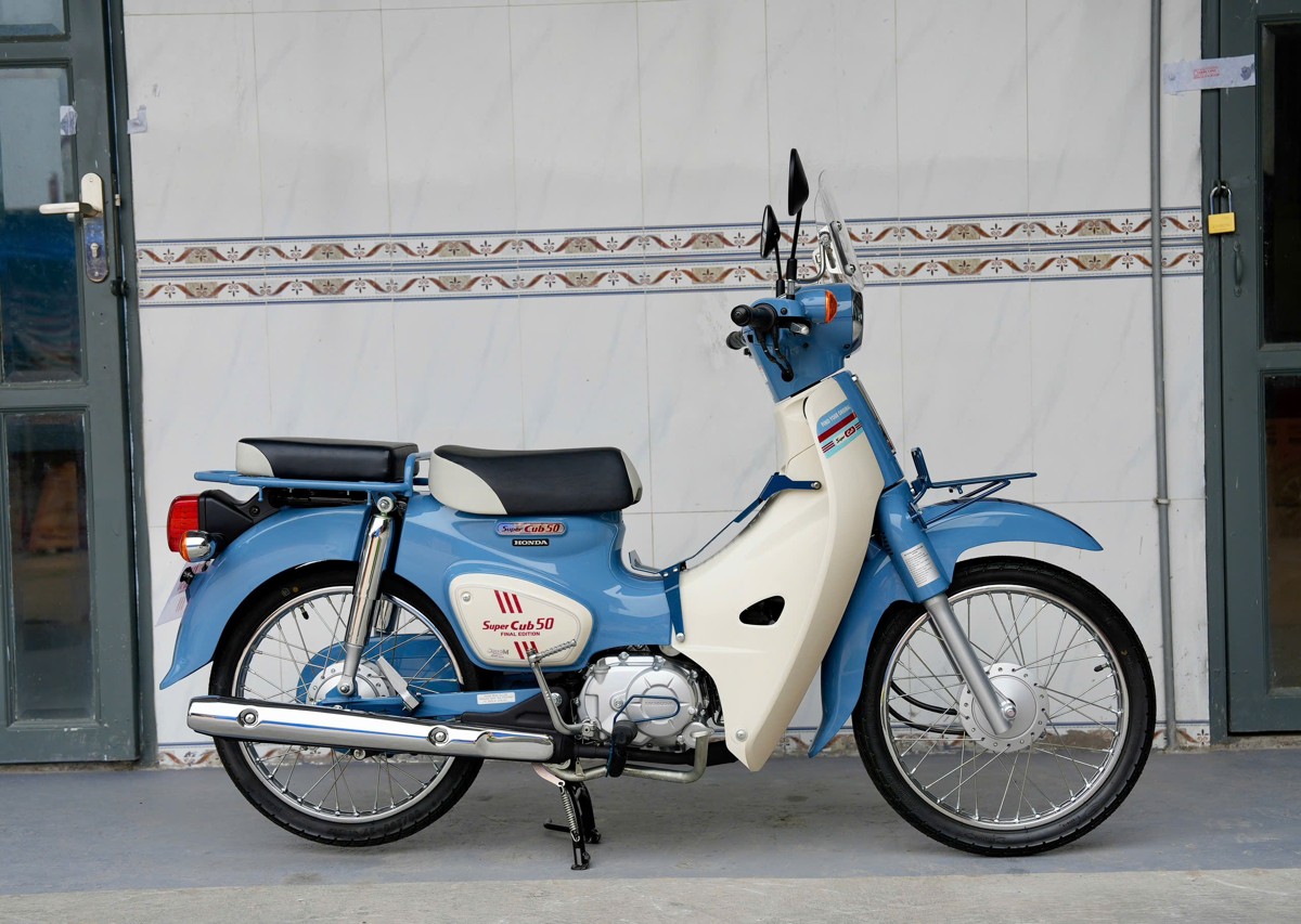 Honda Super Cub 50 Final Edition Custom Japan tại Khánh Hòa - Phiên bản sưu tầm hiếm