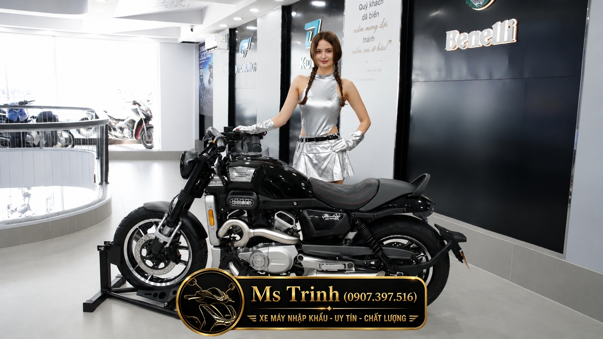 Hyosung GV350X tại Khánh Hòa - Cruiser 350cc Phong Cách Mỹ Cơ Bắp, Cá Tính