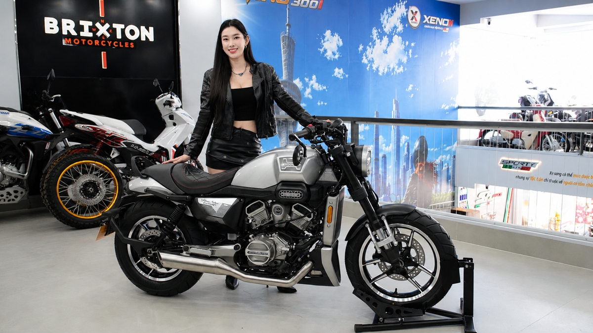 Hyosung GV350X tại Khánh Hòa - Cruiser 350cc Phong Cách Mỹ Cơ Bắp, Cá Tính