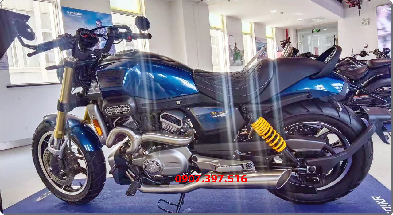 Hyosung GV350X tại Khánh Hòa - Cruiser 350cc Phong Cách Mỹ Cơ Bắp, Cá Tính