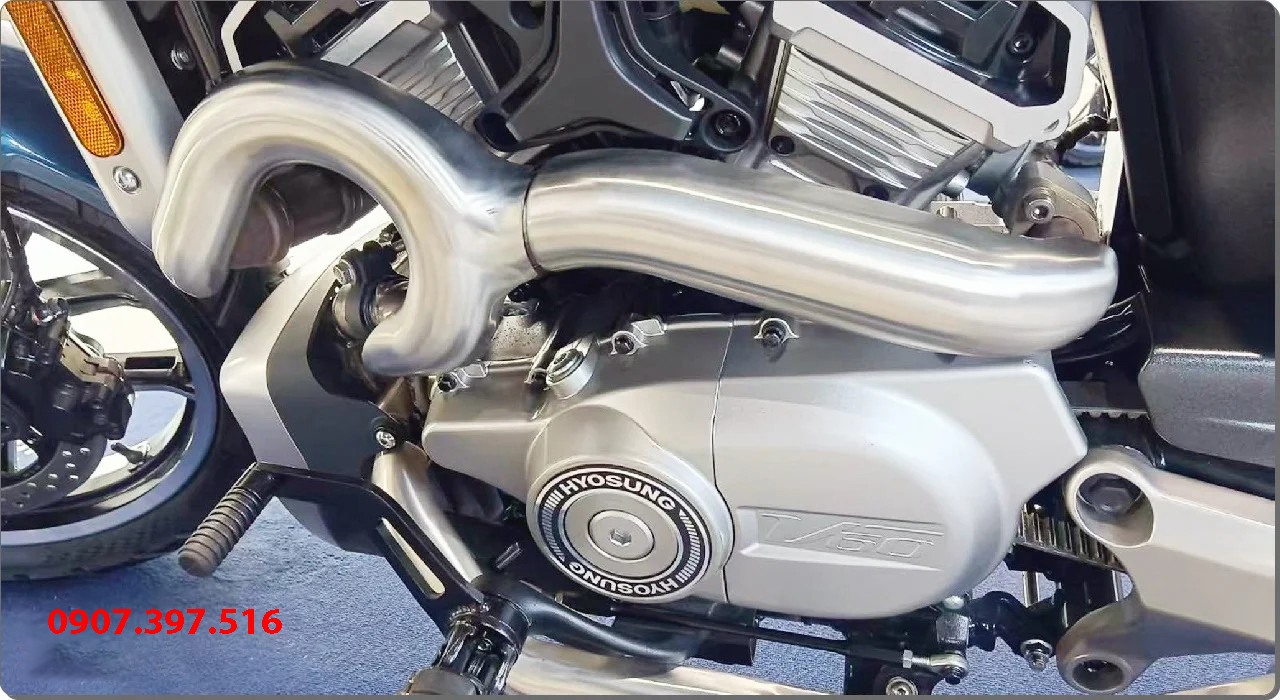 Hyosung GV350X tại Khánh Hòa - Cruiser 350cc Phong Cách Mỹ Cơ Bắp, Cá Tính