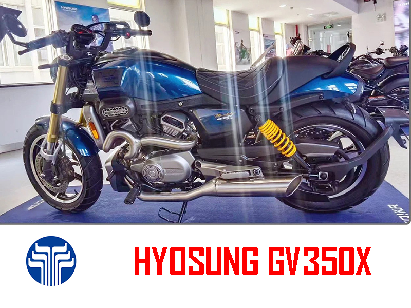 Hyosung GV350X tại Khánh Hòa - Cruiser 350cc Phong Cách Mỹ Cơ Bắp, Cá Tính