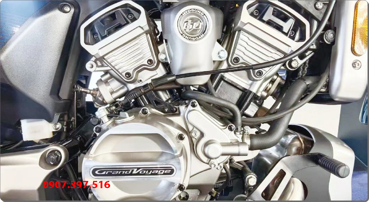 Hyosung GV350X tại Khánh Hòa - Cruiser 350cc Phong Cách Mỹ Cơ Bắp, Cá Tính