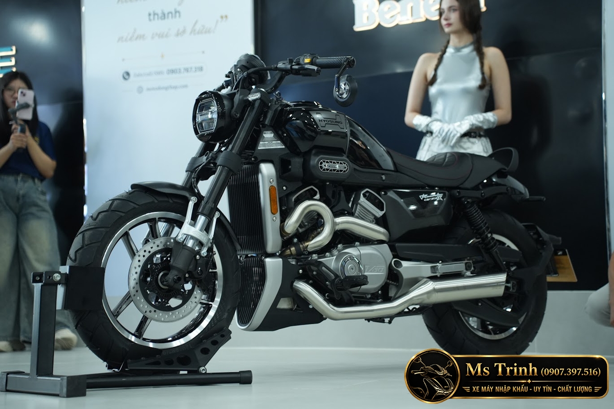 Hyosung GV350X tại Khánh Hòa - Cruiser 350cc Phong Cách Mỹ Cơ Bắp, Cá Tính