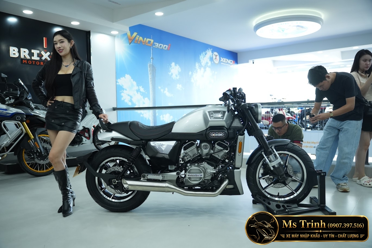 Hyosung GV350X tại Khánh Hòa - Cruiser 350cc Phong Cách Mỹ Cơ Bắp, Cá Tính