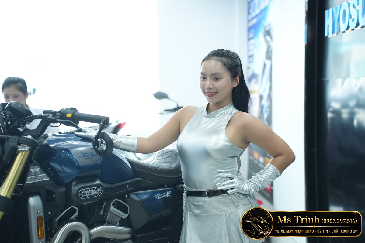 Hyosung GV350X tại Khánh Hòa - Cruiser 350cc Phong Cách Mỹ Cơ Bắp, Cá Tính