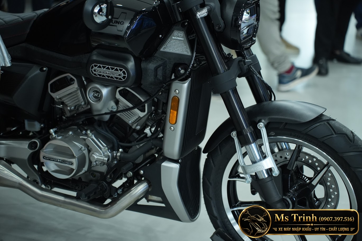 Hyosung GV350X tại Khánh Hòa - Cruiser 350cc Phong Cách Mỹ Cơ Bắp, Cá Tính