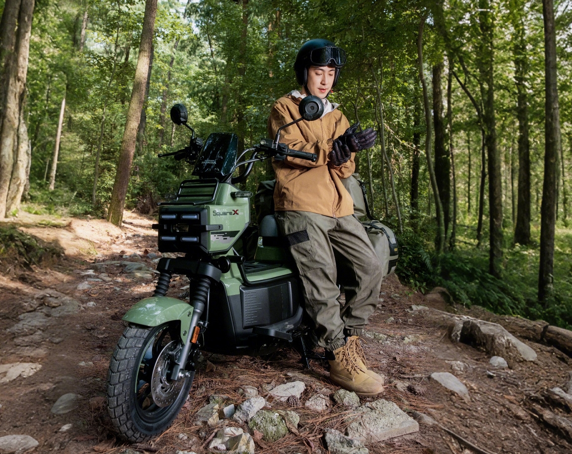 Honda SquareX125 - Xe tay ga vuông nhập chính ngạch, phân phối tại Khánh Hòa