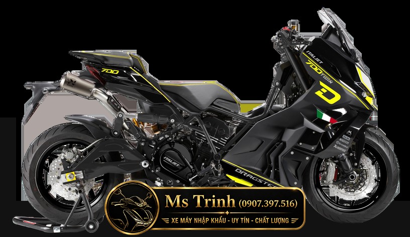 Italjet 700 2026 Tại Khánh Hòa - Chiến Binh Chỉ 700 Xe Hyper Scooter Cực Hiếm hồ sơ hải quan, nhập chính ngạch