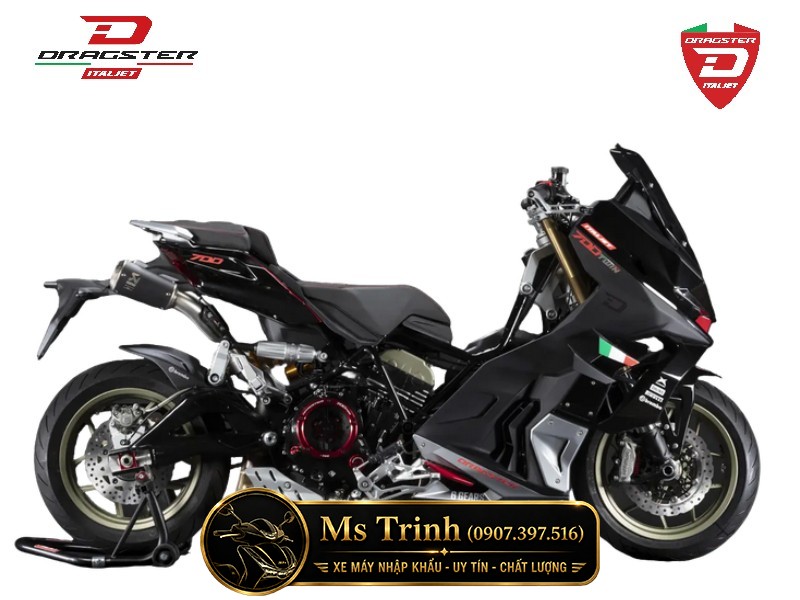 Italjet 700 2026 Tại Khánh Hòa - Chiến Binh Chỉ 700 Xe Hyper Scooter Cực Hiếm hồ sơ hải quan, nhập chính ngạch