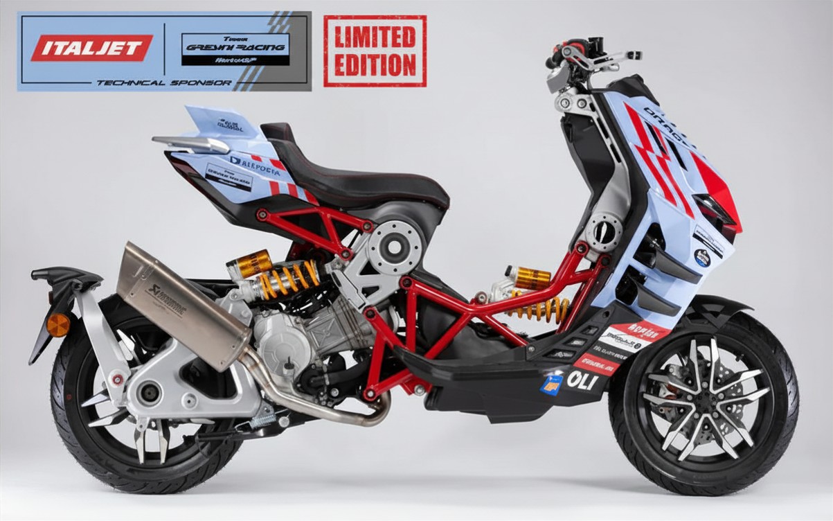 Italjet Dragster 300 Gresini Racing Tại Khánh Hòa - Chiếc Scooter Ý Khiến Dân Chơi Xe Phải Ngoái Nhìn