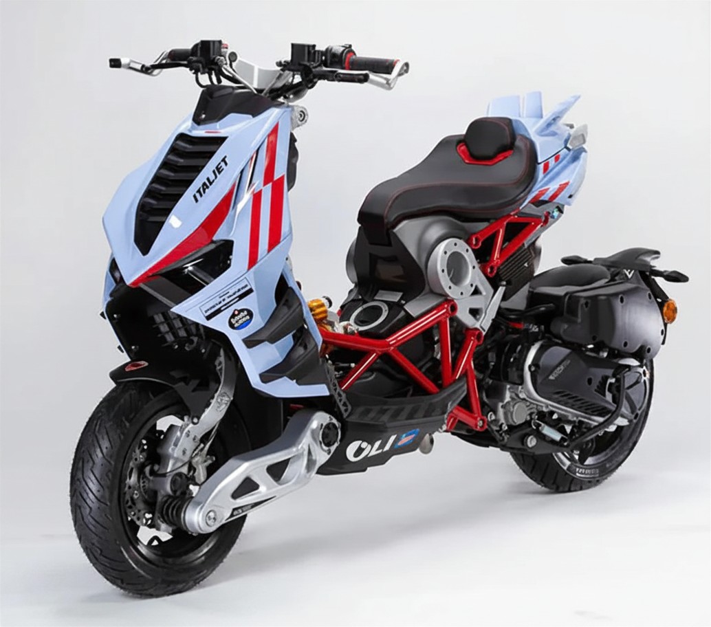 Italjet Dragster 300 Gresini Racing Tại Khánh Hòa - Chiếc Scooter Ý Khiến Dân Chơi Xe Phải Ngoái Nhìn