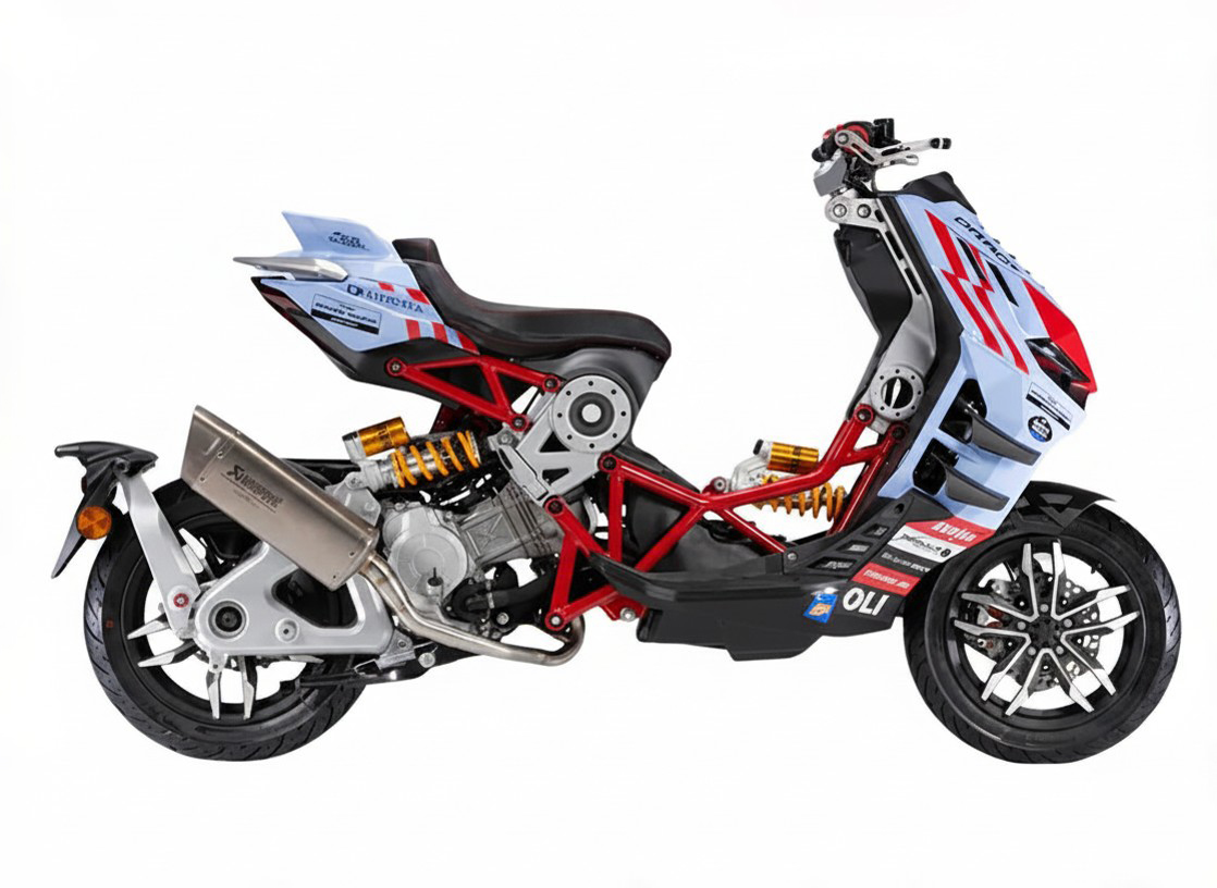 Italjet Dragster 300 Gresini Racing Tại Khánh Hòa - Chiếc Scooter Ý Khiến Dân Chơi Xe Phải Ngoái Nhìn