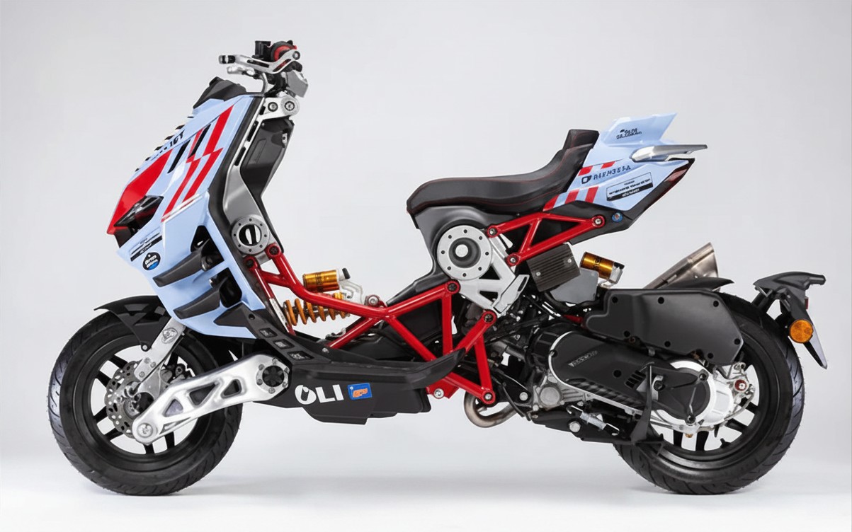 Italjet Dragster 300 Gresini Racing Tại Khánh Hòa - Chiếc Scooter Ý Khiến Dân Chơi Xe Phải Ngoái Nhìn