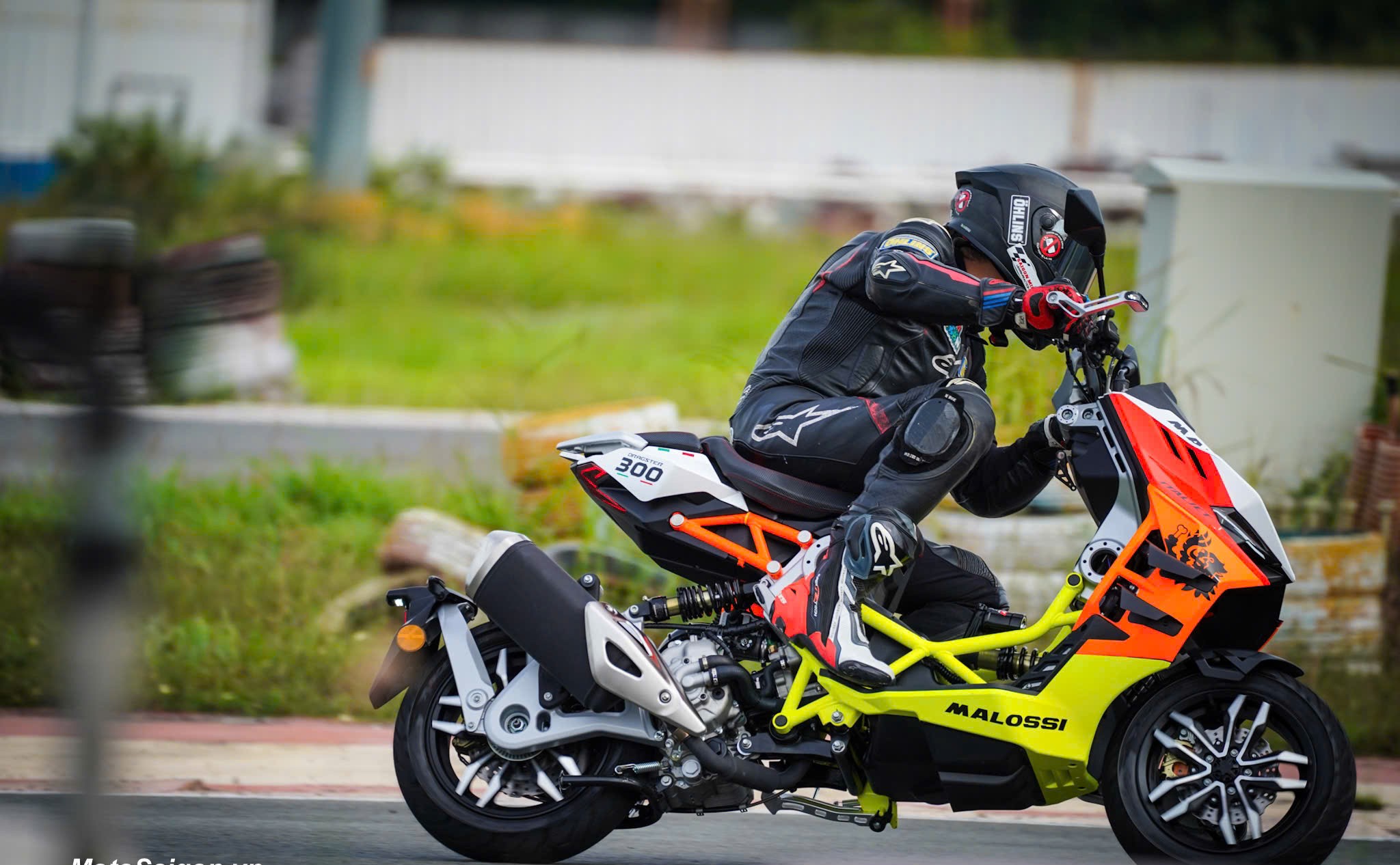 Italjet Dragster 300 Malossi, Xe Tay Ga Đua Nội Thành Thương Hiệu Italy tại Khánh Hòa