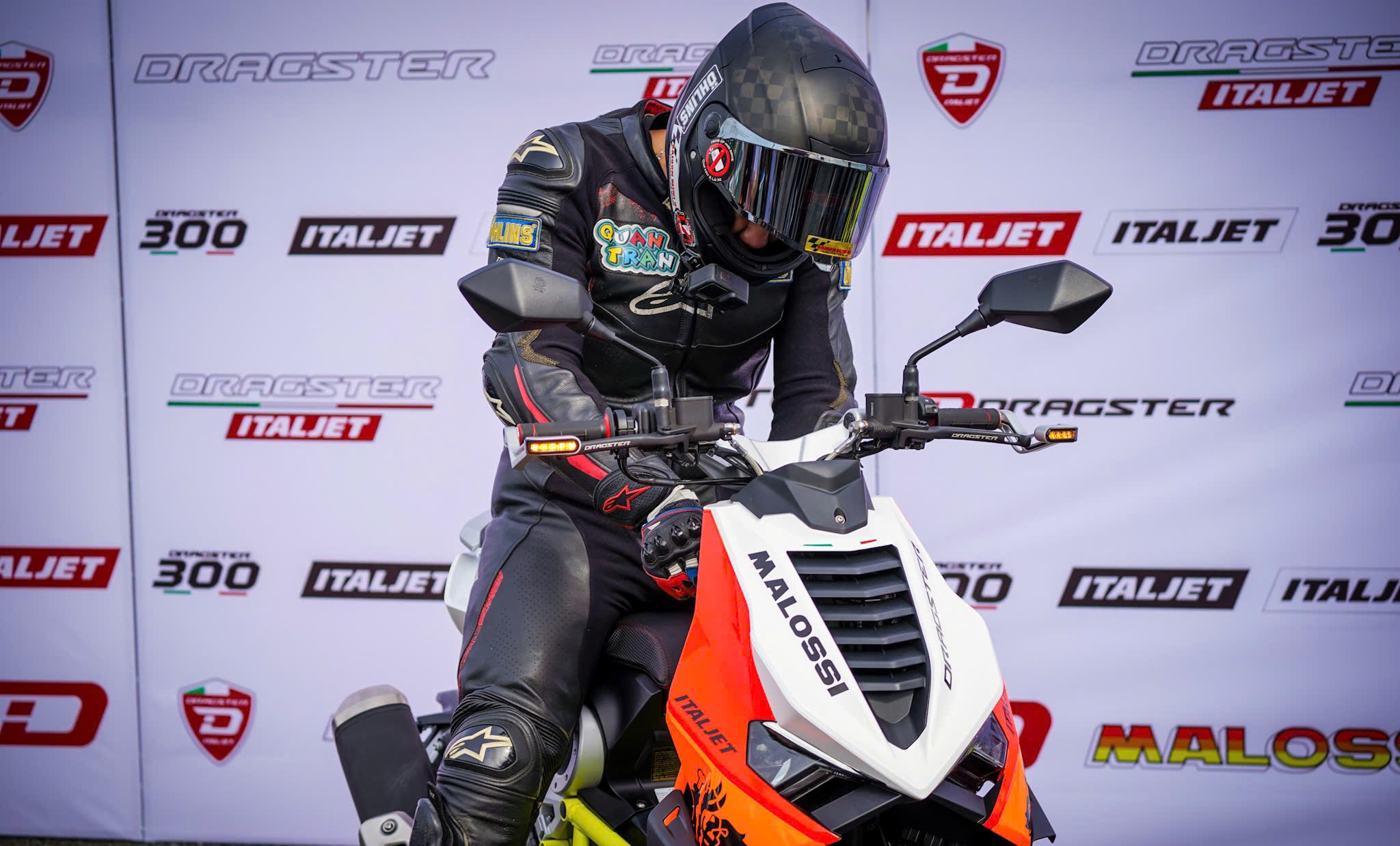 Italjet Dragster 300 Malossi, Xe Tay Ga Đua Nội Thành Thương Hiệu Italy tại Khánh Hòa
