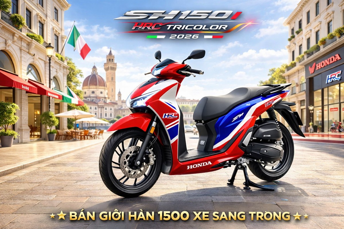 Honda Sh150 HRC 2026 Special Editon tại Khánh Hòa - Siêu phẩm SH Ý giới hạn 500 xe toàn cầu