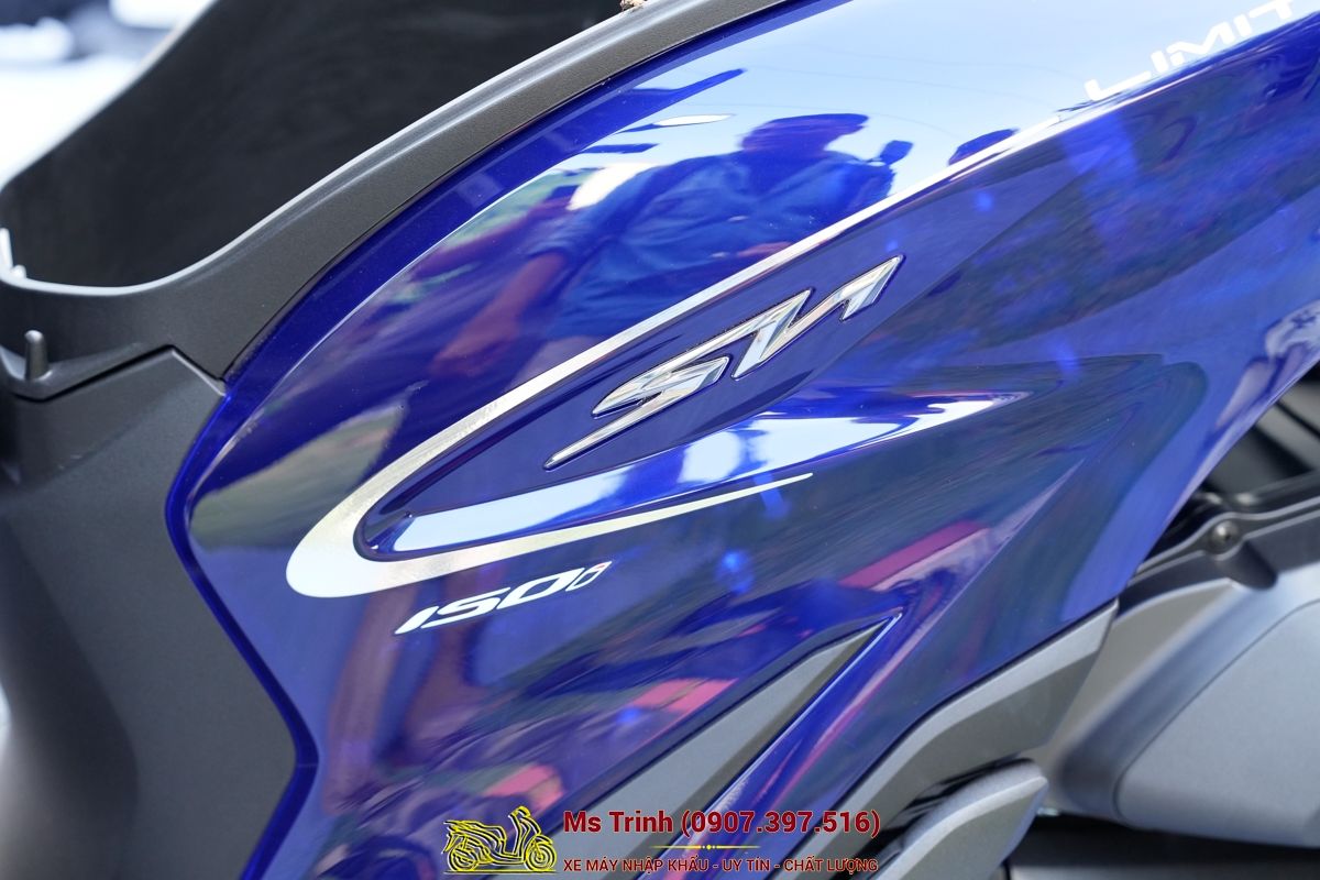 Honda SH150 Vetro Blue 2026 Limited Edition - Siêu phẩm SH Ý dàn áo xanh trong suốt cực hiếm tại Khánh Hòa