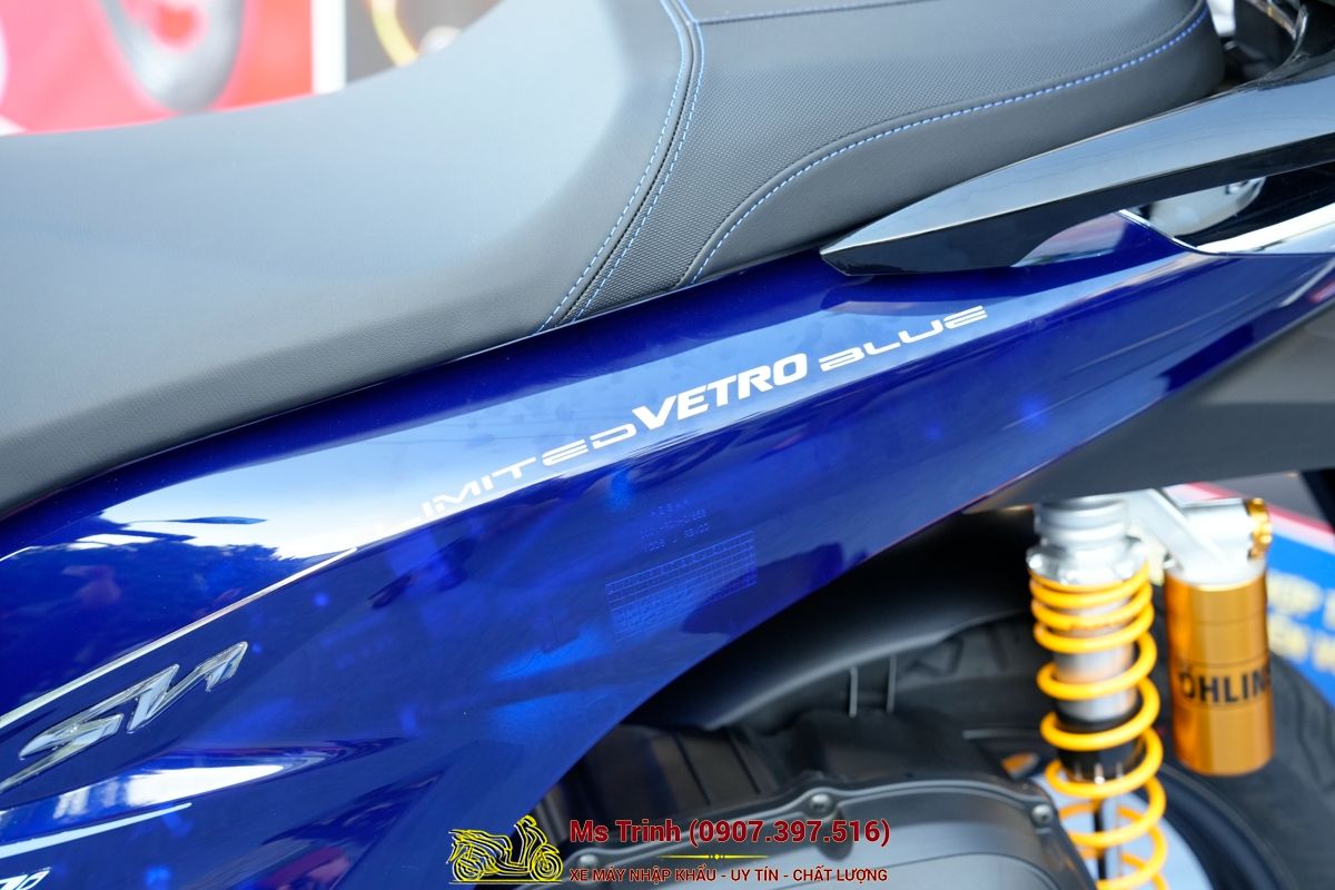 Honda SH150 Vetro Blue 2026 Limited Edition - Siêu phẩm SH Ý dàn áo xanh trong suốt cực hiếm tại Khánh Hòa