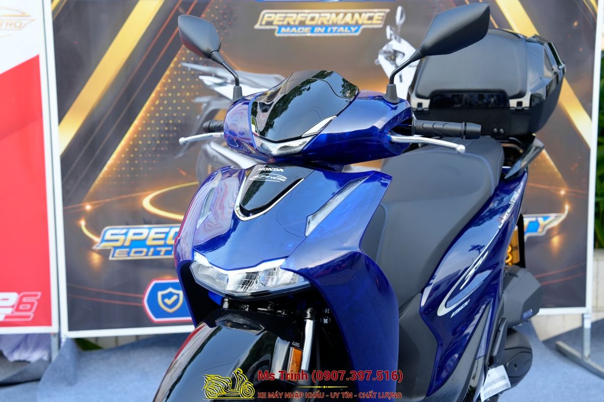 Honda SH150 Vetro Blue 2026 Limited Edition - Siêu phẩm SH Ý dàn áo xanh trong suốt cực hiếm tại Khánh Hòa