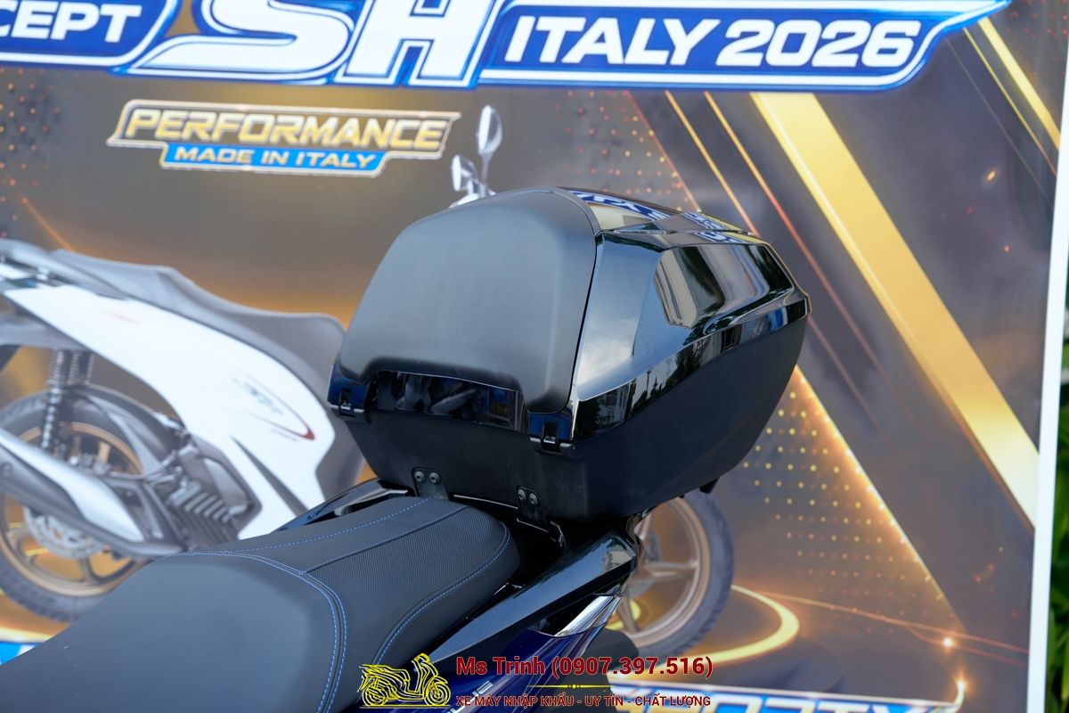 Honda SH150 Vetro Blue 2026 Limited Edition - Siêu phẩm SH Ý dàn áo xanh trong suốt cực hiếm tại Khánh Hòa