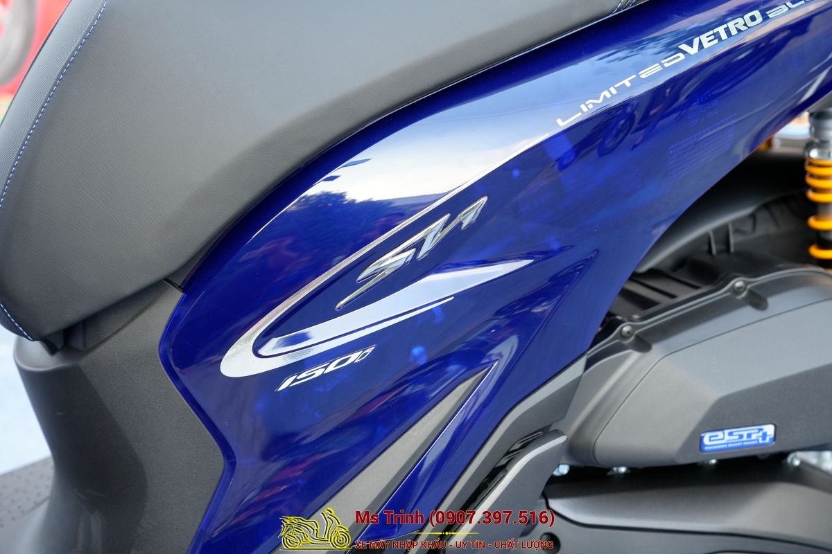 Honda SH150 Vetro Blue 2026 Limited Edition - Siêu phẩm SH Ý dàn áo xanh trong suốt cực hiếm tại Khánh Hòa