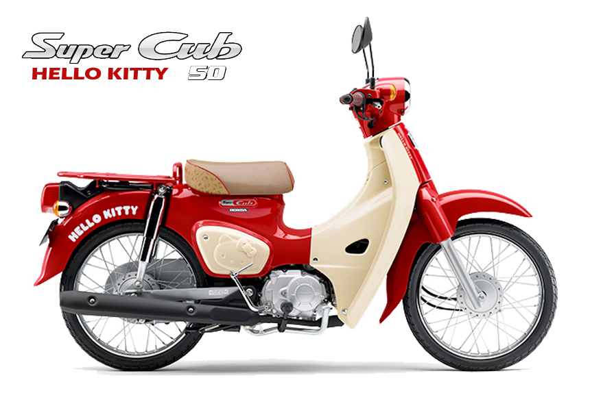 Honda Super Cub 50cc Hello Kitty Edition, Made In Japan, Hàng Hiếm tại Khánh Hòa