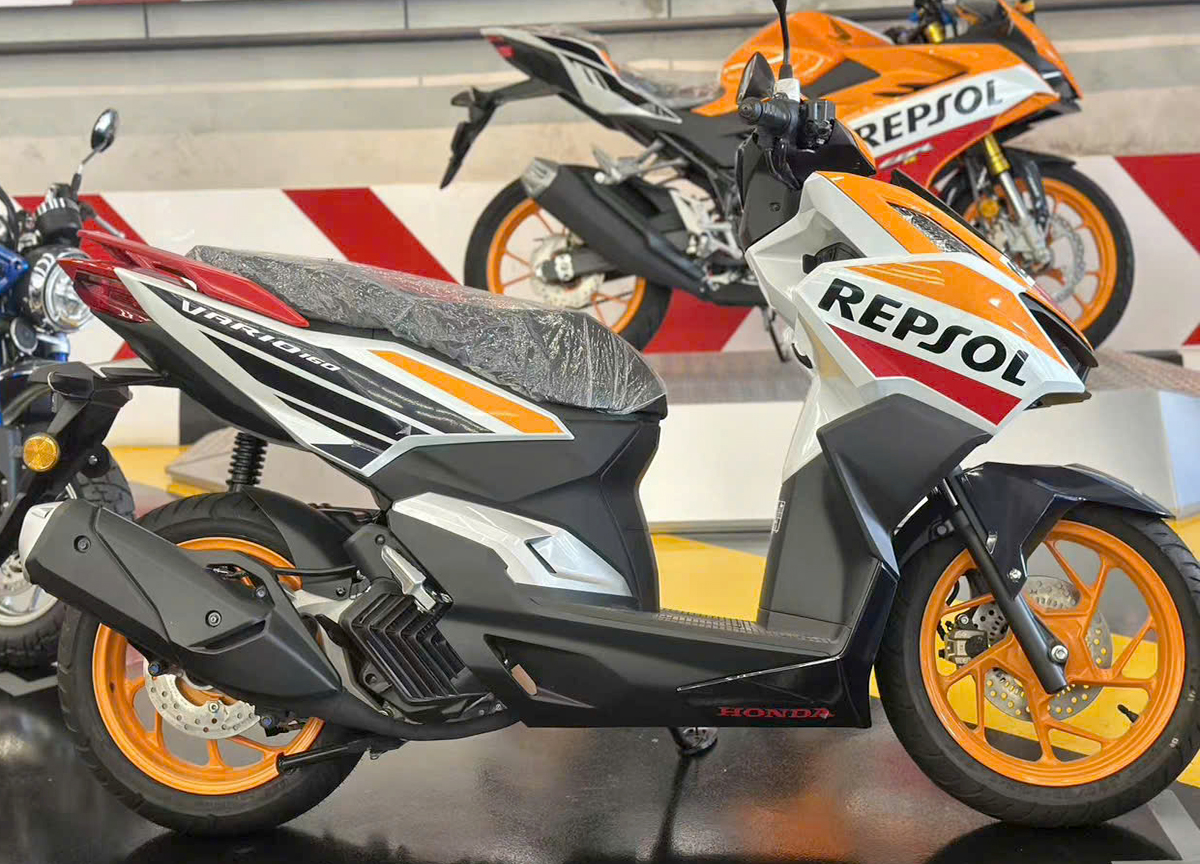 Honda Vario160 Repsol Edition, Giới hạn 2.000 xe, NK Malaysia tại Khánh Hòa