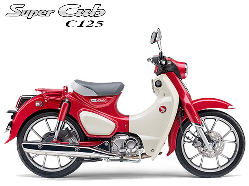 Honda Super C125 ABS, Nhập Nhật, Chính Hãng Màu Đỏ Cuối Cùng tại Khánh Hòa