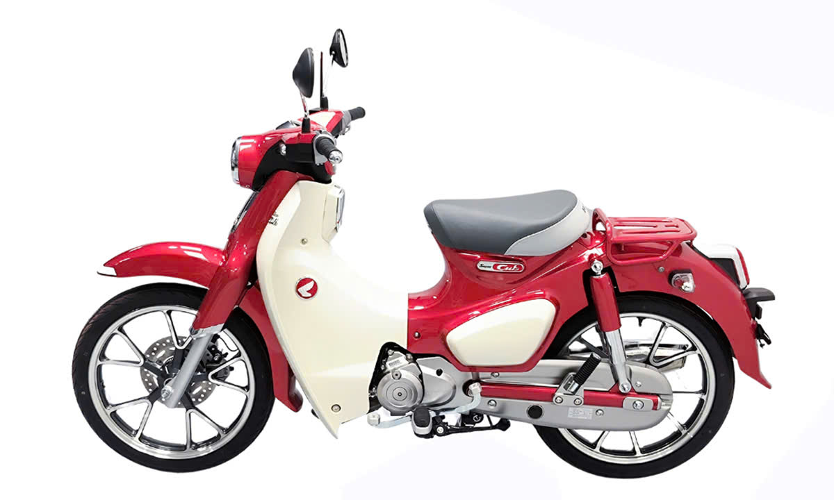Honda Super C125 ABS, Nhập Nhật, Chính Hãng Màu Đỏ Cuối Cùng tại Khánh Hòa