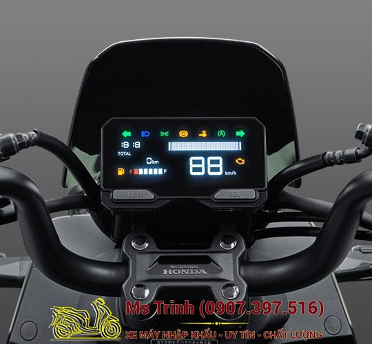 Honda Square X125 ABS - Mẫu xe 125cc thiết kế vuông độc đáo, trang bị ABS an toàn tại Khánh Hòa