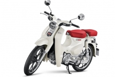Honda Super Cub 125 Custom Edition Thái Lan 2025 màu trắng tại Khánh Hòa