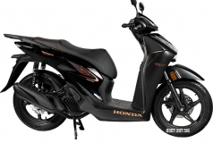 Honda SH150i nhập Ý 2026 Sporty màu đen tại Khánh Hòa - Mẫu SH Ý cao cấp được săn đón nhất hiện nay